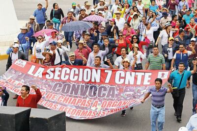 Denuncia INEE pacto entre Chiapas y CNTE