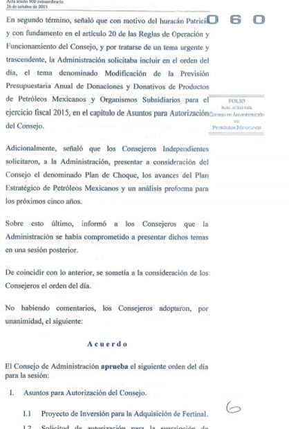 Investiga FGR a consejo de administración de Pemex por compra de Fertinal