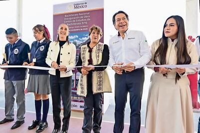 Renuevan edificios de secundaria y preparatoria