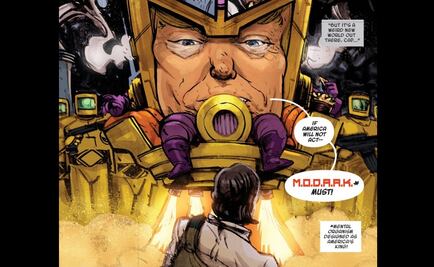 Donald Trump becomes a Marvel villain