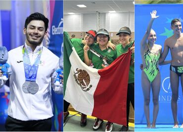¡SON SEGUNDOS! México escala a la segunda posición del medallero de los Juegos Centroamericanos