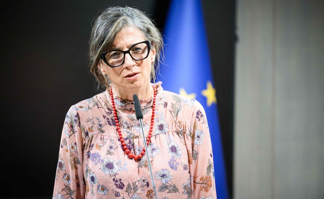 Francesca Albanese, Relatora Especial de las Naciones Unidas sobre la situación de los derechos humanos en los territorios palestinos. Foto: AFP