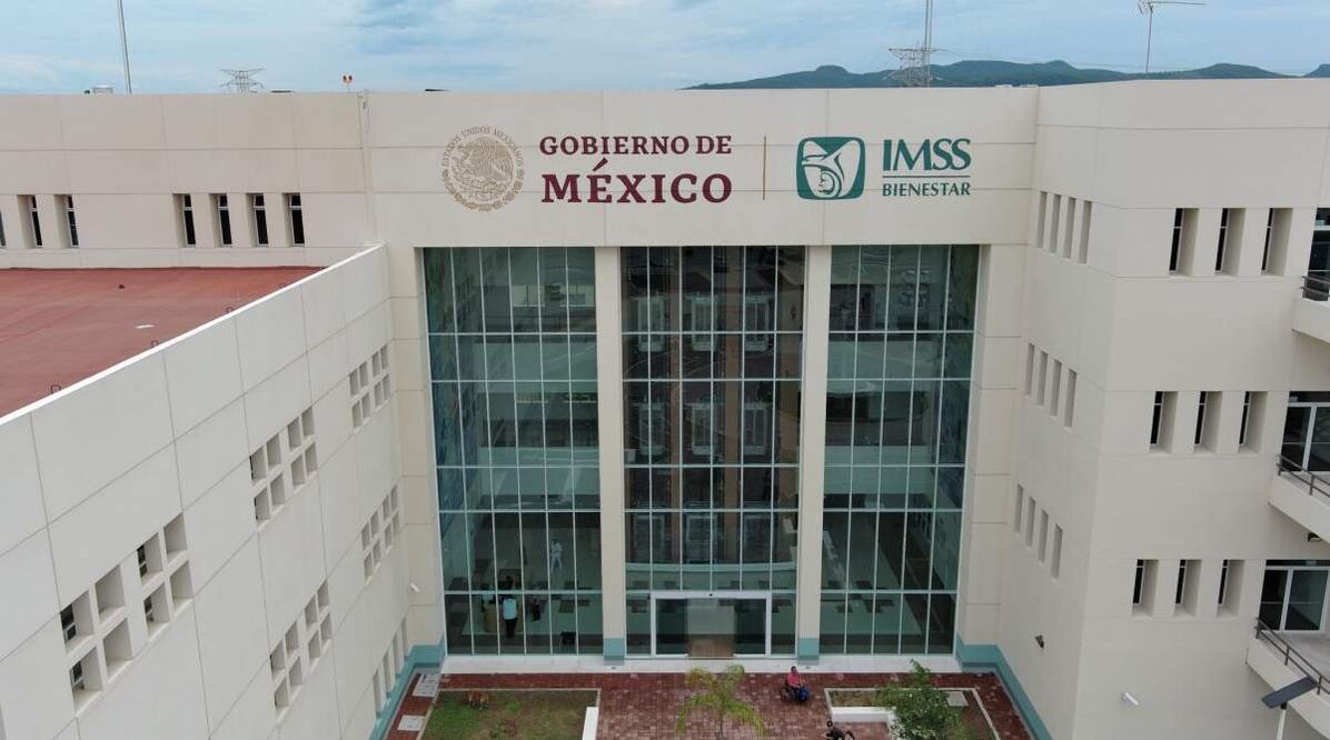 Fachada de un Hospital General del Instituto Mexicano del Seguro Social para el Bienestar (IMSS-Bienestar) en Culiacán, Sinaloa. Foto: Facebook @SSIMSSBIENESTAR