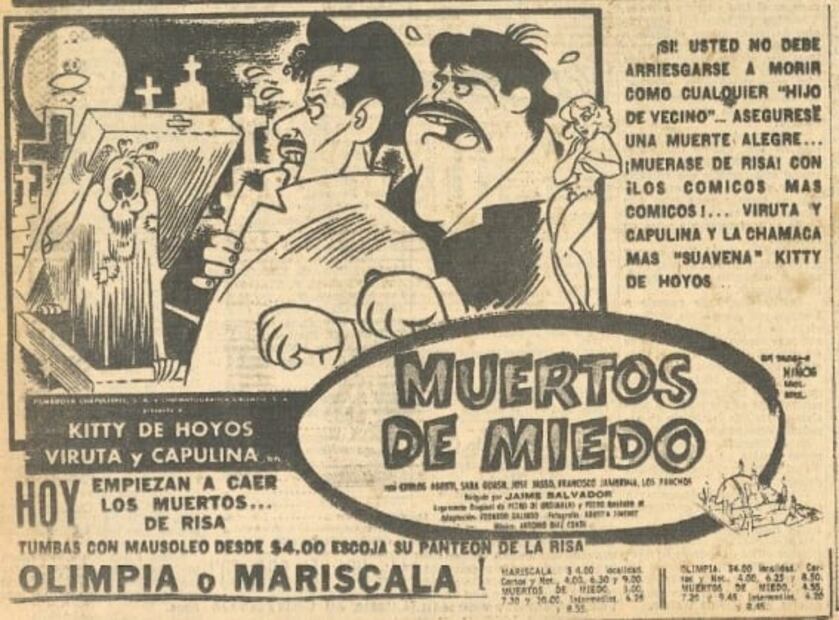 A 10 años de la muerte de "Capulina", 10 carteles de sus cómicas películas