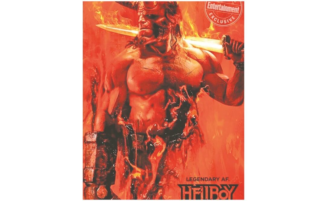 Hellboy póster. FOTO: Twitter