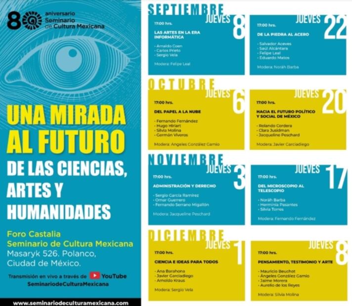 El Seminario de Cultura Mexicana mira al futuro en su 80 aniversario