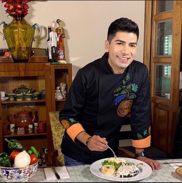 El chef Rómulo Mendoza. Foto: Cortesía