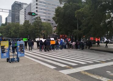 Bloquean Paseo de la Reforma; integrantes de “Siembra Cultura” demandan espacios para consumo libre de cannabis