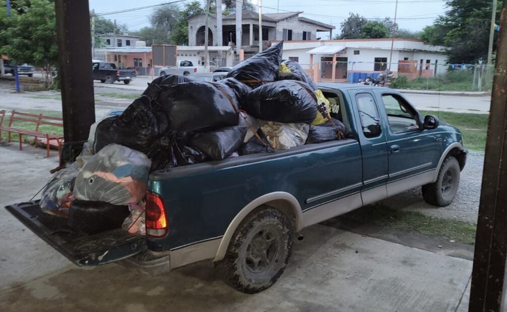 Entre decenas de centros de acopio ciudadanos que se instalaron en el sur de Tamaulipas, destaca la historia solidaria de Montse Calderón Monroy.
Foto: Especial.