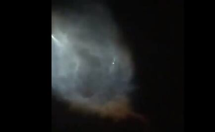 ¿Qué fueron las luces que se vieron en el cielo del noreste mexicano?