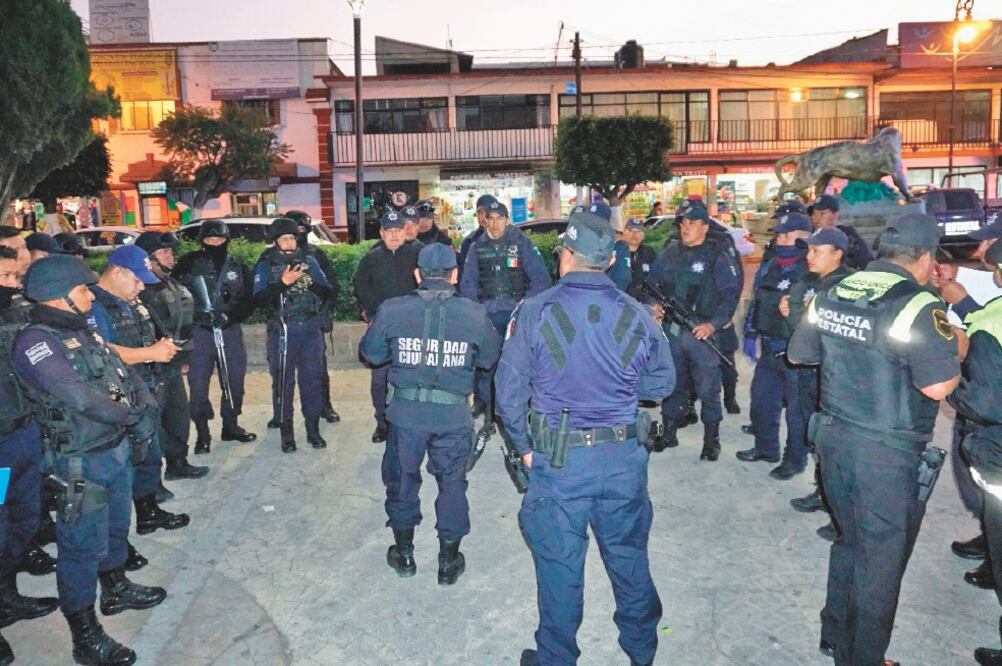 Contra ilícitos. En los operativos regionales participan policías municipales, estatales y federales. (ESPECIAL)
