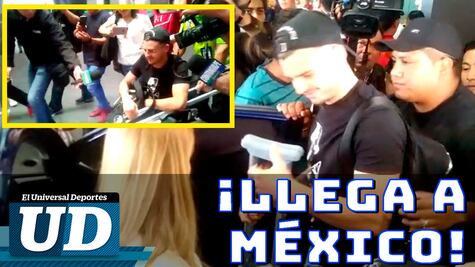 En su llegada a México, Nico Benedetti mantiene el ánimo pese a la lesión