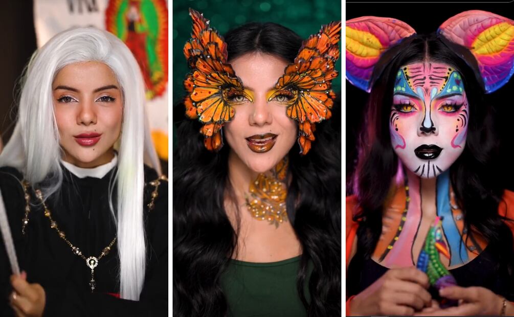 Doris Jocelyn continúa demostrando su alto dominio en el maquillaje de fantasía con distintas caracterizaciones utilizadas en sus trends virales. Foto: Redes Sociales
