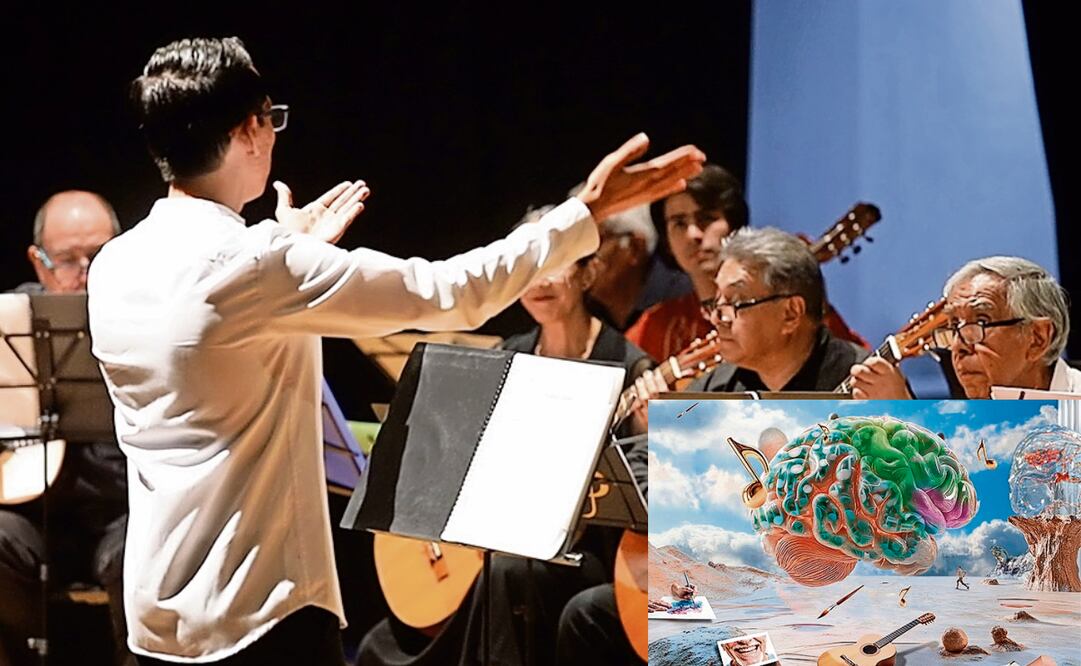 Participantes de las clases de guitarra en un concierto que ofrecieron recientemente. Foto: Ramiro Valencia