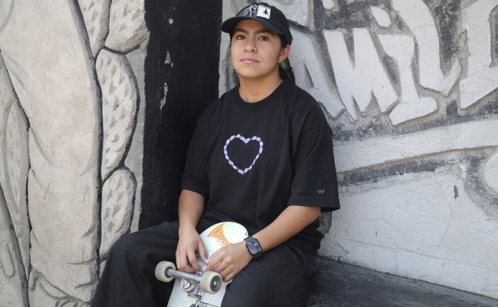 Itzel Granados una skater mexicana a seguir, ha competido nacional e internacionalmente. Foto: Carlos Mejía / EL UNIVERSAL