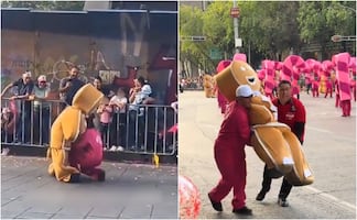 Botarga de muñeco de jengibre se desvanece en Bolo Fest 2025 y video se viraliza