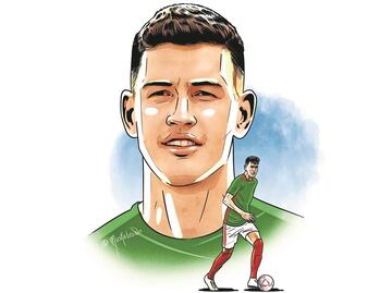 César Montes y su sueño más grande es hacer gol en el Mundial