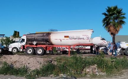 Explosión de pipa deja una persona lesionada en Matamoros, Tamaulipas