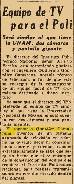 Así se industrializó la tv a color en México