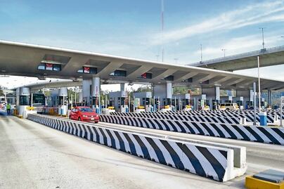 Vacaciones arrancan con alza récord en peajes