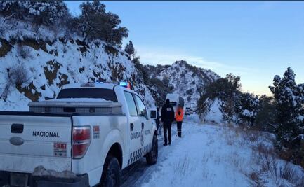 Pronostica Conagua hasta -15 °C en Sonora; carretera a Chihuahua sigue cerrada por nieve
