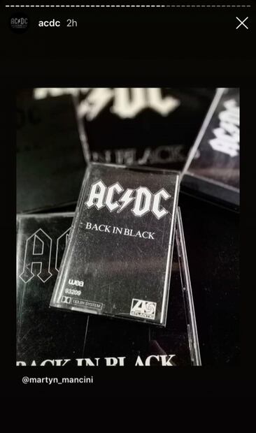 AC/DC festeja 40 años de "Back In Black" con regalos para sus fans