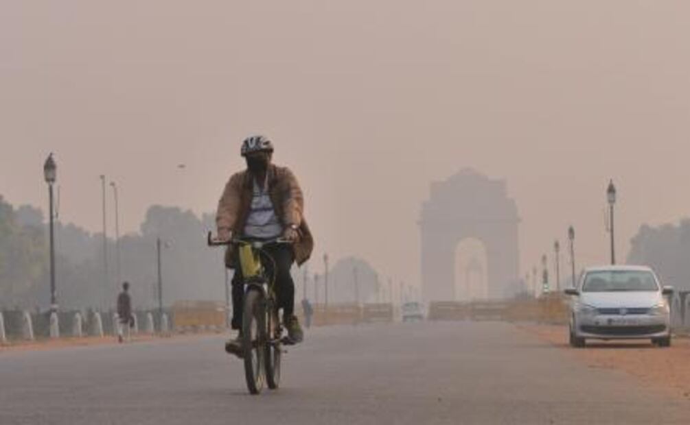 Contaminación del aire alcanza niveles "peligrosos" en Nueva Delhi
