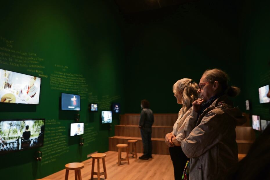 La creadora argentina se caracteriza por ser multimedia, pues trabaja dibujo, video e instalación. Foto: Iván Montaño | El Universal