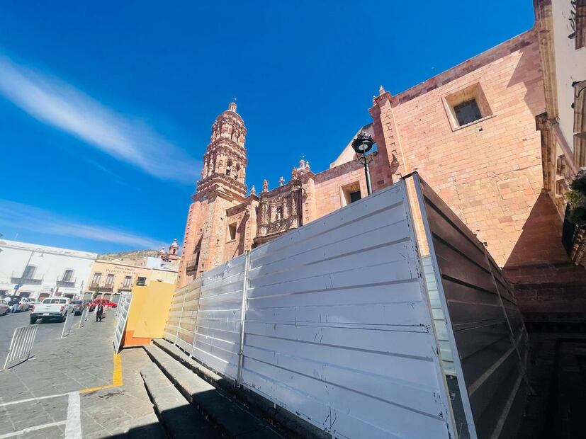 El Movimiento Feminista de Zacatecas ha exigido al gobierno de David Monreal que esta marcha esté libre de represión, sin policías y sin vallas. (Foto: Esther Consuegra/ EL UNIVERSAL)