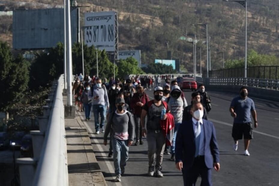 Así las afectaciones por bloqueos de transportistas en vialidades de CDMX; exigen que tarifa aumente 2 pesos