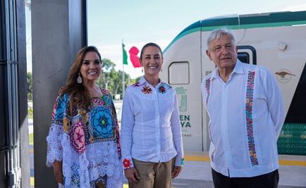 ¡Que viva el Tren Maya, que viva el mejor presidente de México!: Mara Lezama a AMLO