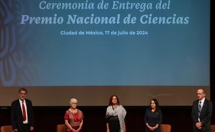 Con ausencia de Conahcyt, entregan Premio Nacional de Ciencia de los últimos cuatro años