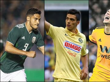 Los cien festejos de Raúl Jiménez