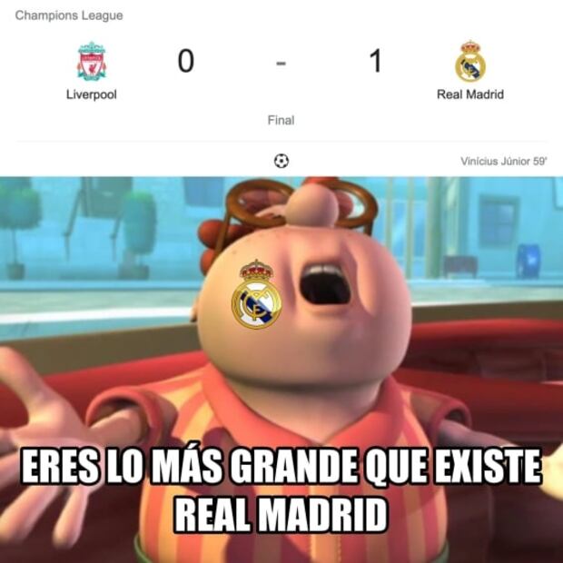 Los memes que dejó el título de Real Madrid en Champions League