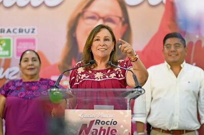 Rocío Nahle, con clara ventaja: OPLE