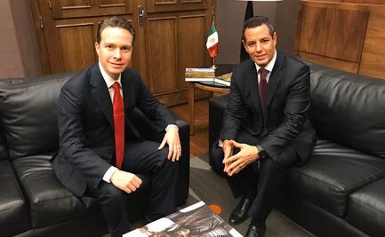 Acude Manuel Velasco a Tercer informe de Gobierno de Alejandro Murat