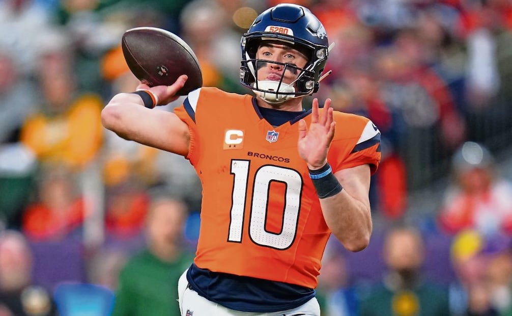 Denver no es líder divisional desde 2015; Bo Nix intentará cortar racha. Foto: Jack Dempsey / AP