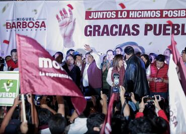 "Vencimos a un poder oscuro", dice Barbosa al festejar triunfo