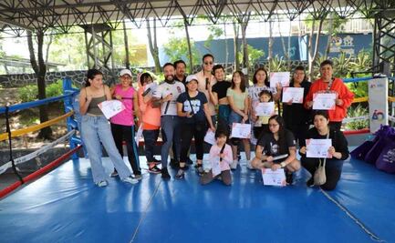 Alcaldía Álvaro Obregón imparte clase de defensa personal a mujeres 