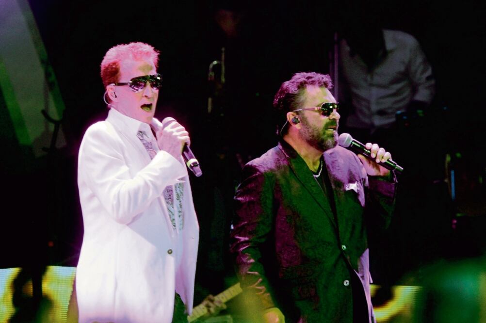 Los cantantes cerraron el año con un show en el Forum Imperial. (ARCHIVO EL UNIVERSAL)