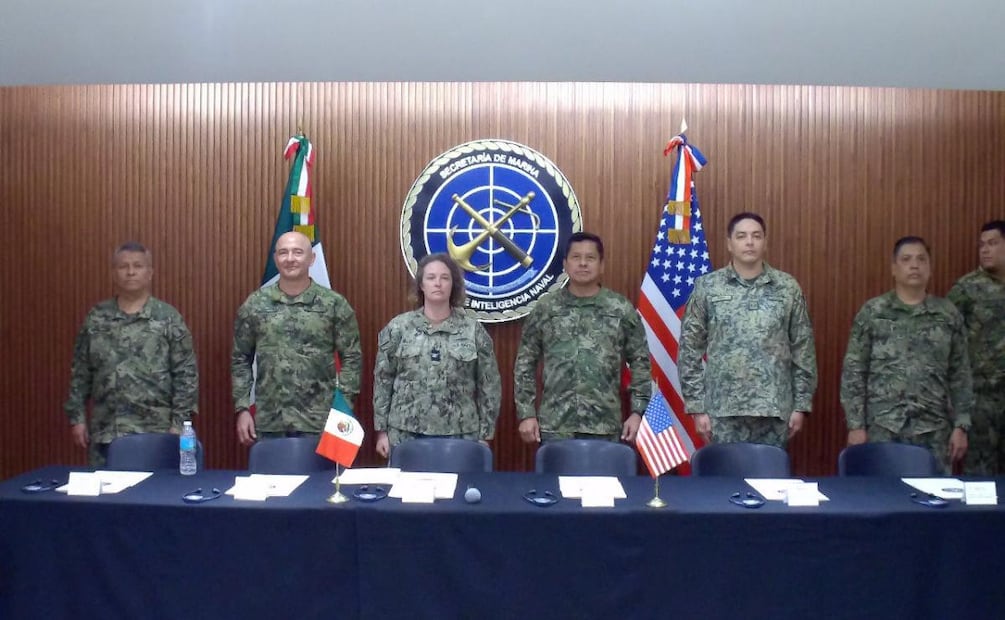 Militares de México y EU realizan entrenamiento de seguridad en frontera en buscan de identificar amenazas (05/12/2025). Foto: Especial