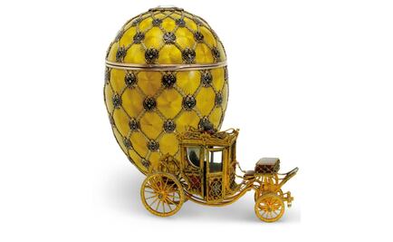 Huevos de Fabergé, opulencia milimétrica