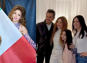Eugenio Derbez presume su encuentro con Shakira; la colombiana lo recibe antes de su cuarto concierto en el Estadio GNP