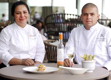 Los chefs Fernando Sánchez e Ix-chel Ornelas celebran con menú mexicano