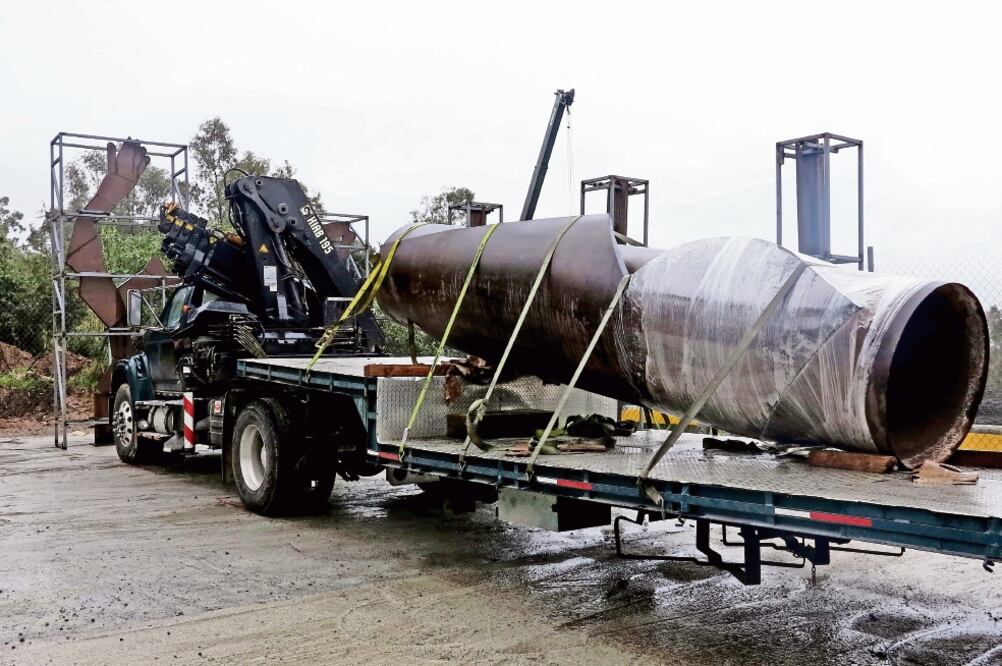 Las efigies fueron trasladadas a una bodega donde se les harán estudios para determinar el proceso de restauración a seguir. (FOTO: SOBSE)