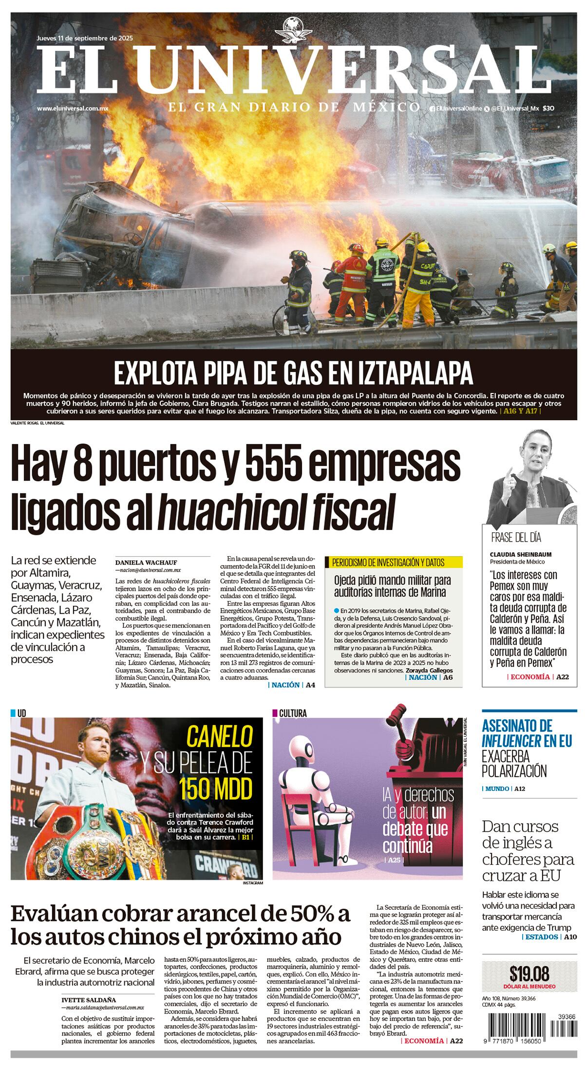 Portada impresa