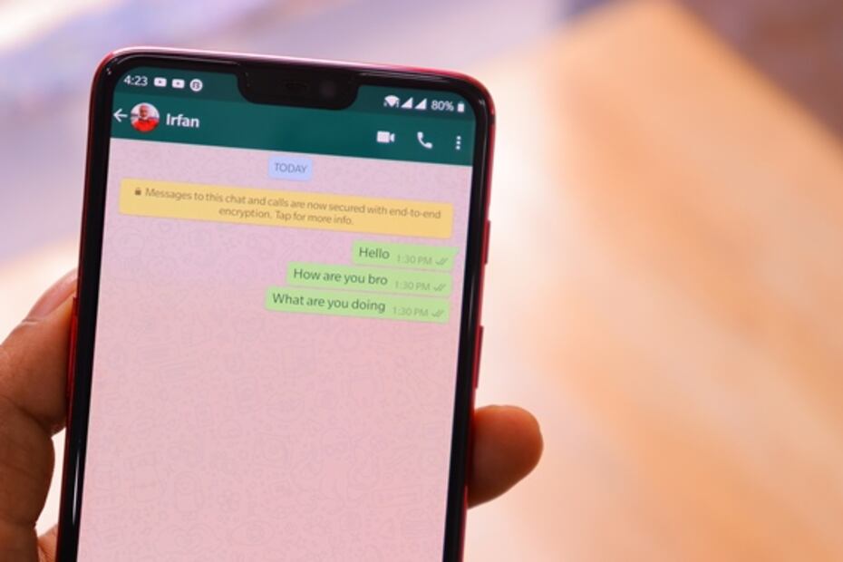 WhatsApp. Foto: Archivo / EL UNIVERSAL