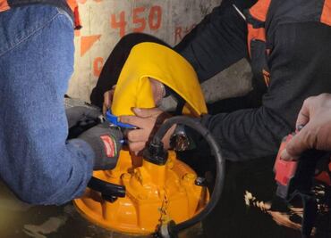 Por lluvias, alistan rehabilitación de cárcamos de rebombeo del Metro; objetivo es evitar inundaciones, explica Brugada