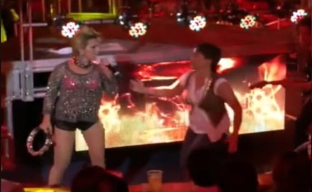 Alejandra Guzmán se defiende de una fan que la toca indebidamente y su reacción se vuelve viral