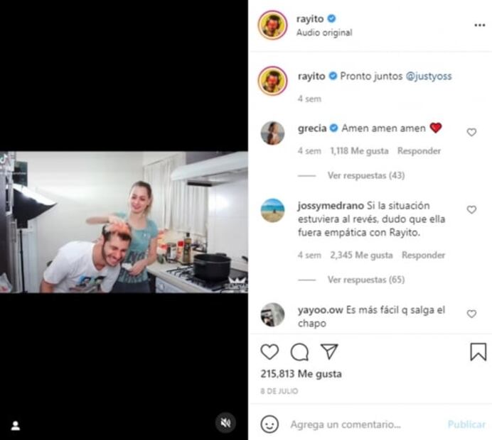 Influencers no se olvidan de YosStoP y en redes sociales le demuestran su apoyo 